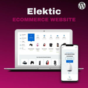 Elektic ecommerce website design