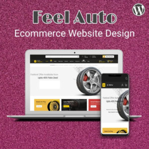 Feel Auto Ecommerce Website Design