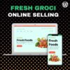Fresh Groci ecommerce website design