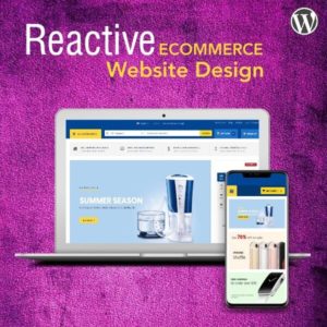Reactive Ecommerce Website Design
