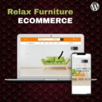 Relax furniture ecommerce website design