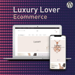 luxury lover ecommerce website design