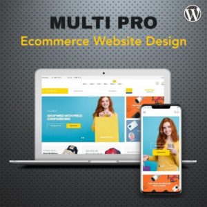 multi pro ecommerce website design